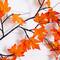 6ft. Pre-Lit Autumn Maple Artificial Fall Garland with 54 Warm White LED Lights